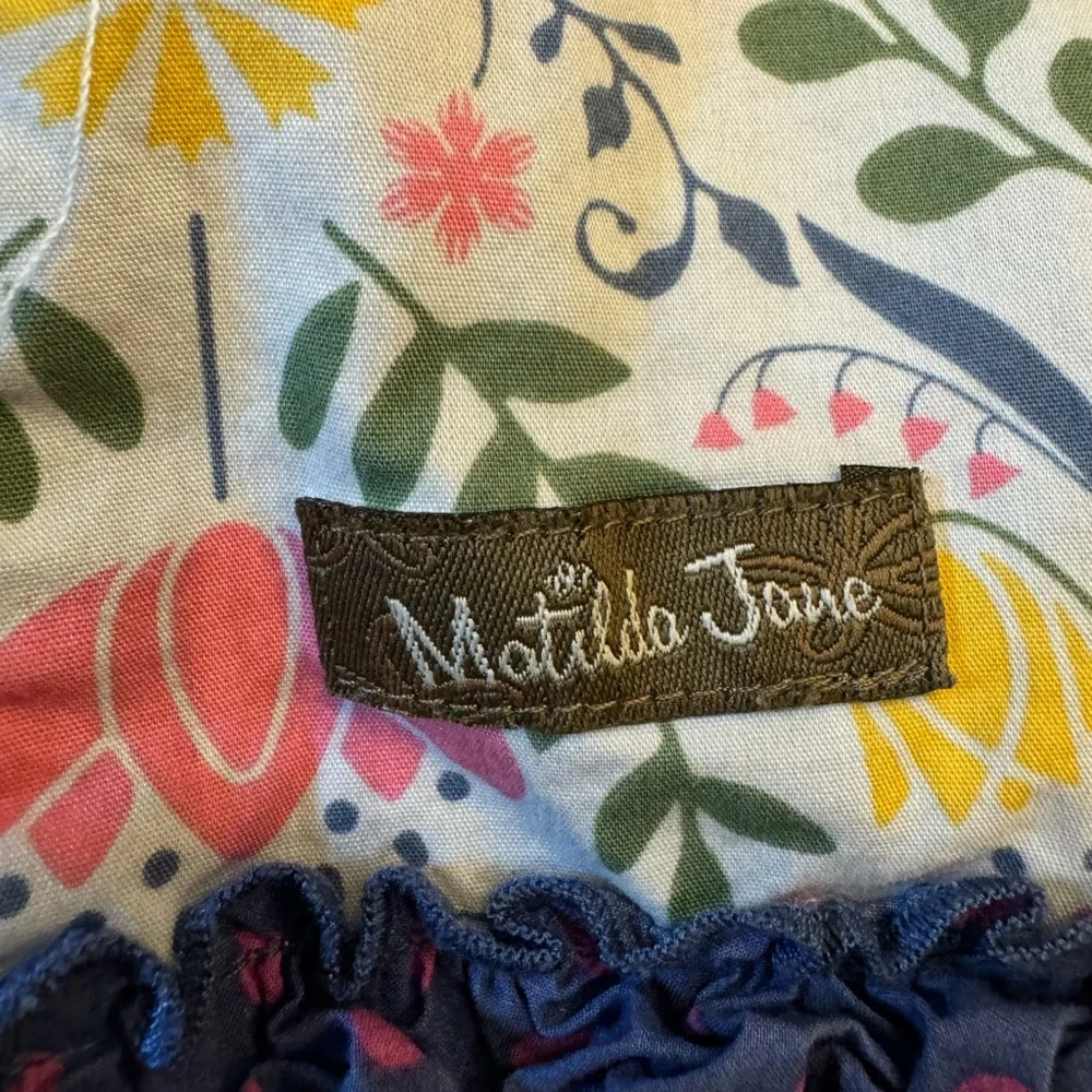 Matilda Jane Floral Girl’s Dress with Yellow and Pink Accents Size 18-24mos - Picture 4 of 5
